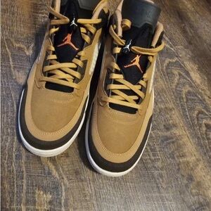 Air Jordan Spizike Low ‘Flax’| Brown Men’s